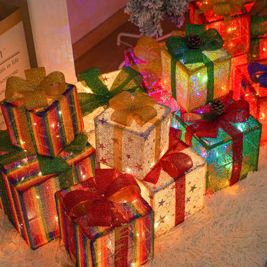 Festive Glow Gift Box Lights